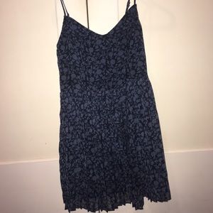 Hollister Blue Floral Dress